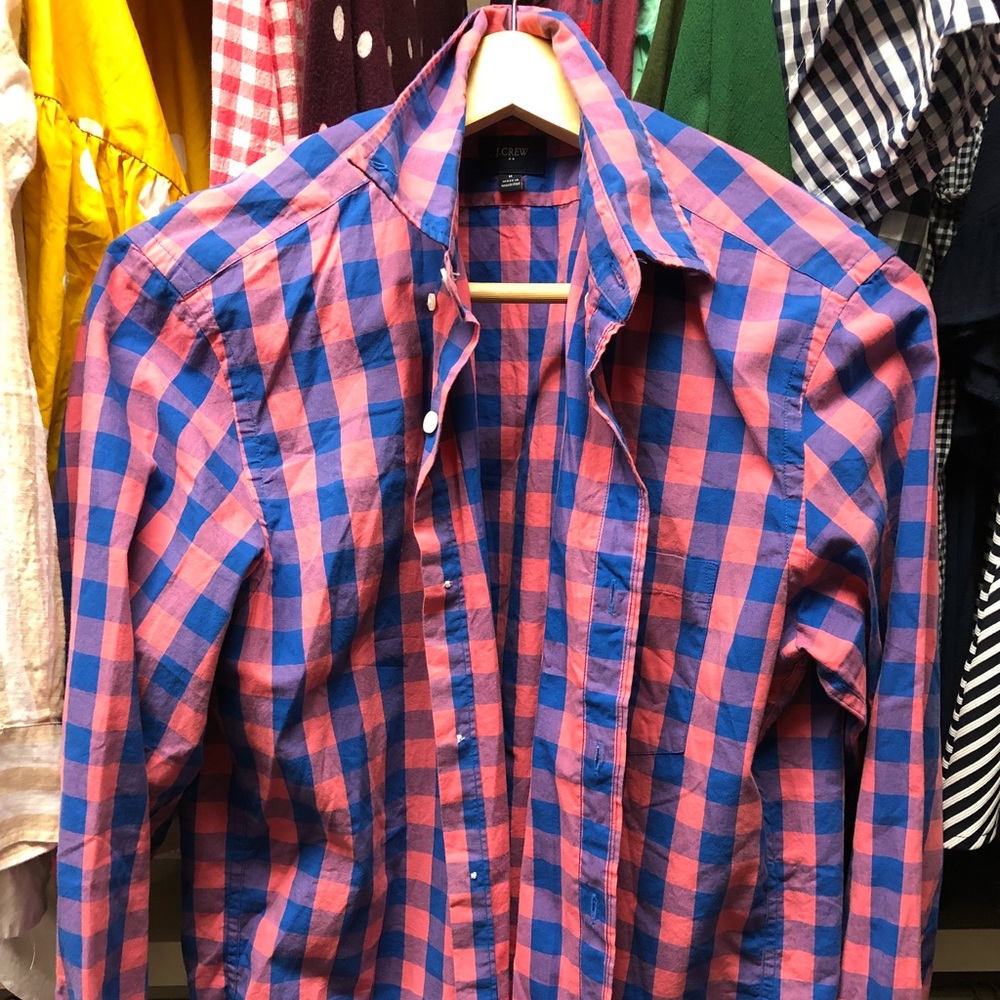 J. Crew | Slim Fit Men’s Gingham Shirt
